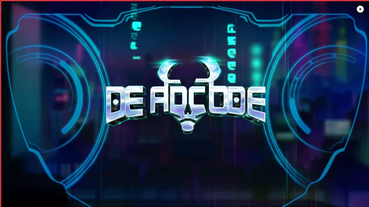 Deadcode স্লট গেমের সাইবারপাঙ্ক ইন্টারফেস এবং ডিজিটাল গ্লিচ ডিজাইন